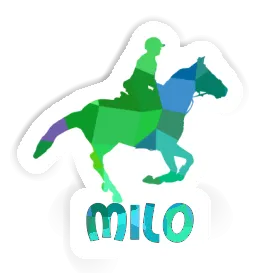 Sticker Milo Horse Rider Image