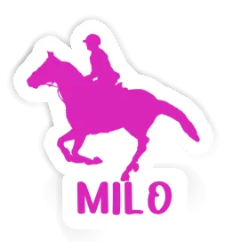 Sticker Milo Horse Rider Image