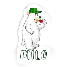 Bear Sticker Milo Image