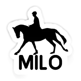 Milo Sticker Horse Rider Image