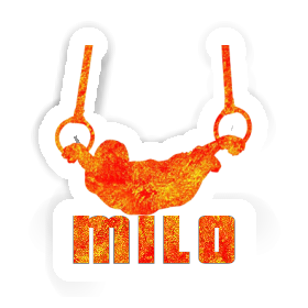 Ring gymnast Sticker Milo Image