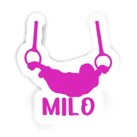 Ring gymnast Sticker Milo Image