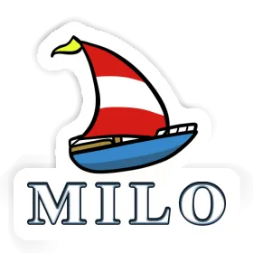 Sailboat Sticker Milo Image