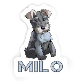 Sticker Schnauzer Milo Image