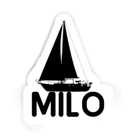 Sailboat Sticker Milo Image