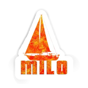 Sailboat Sticker Milo Image