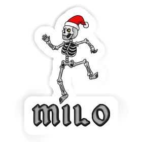 Sticker Milo Skeleton Image