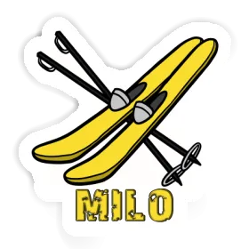 Sticker Ski Milo Image