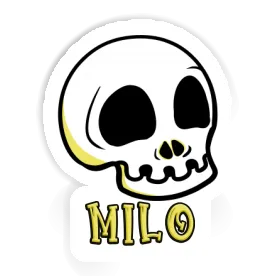 Sticker Skull Milo Image