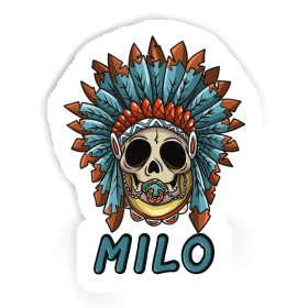 Milo Sticker Baby-Skull Image