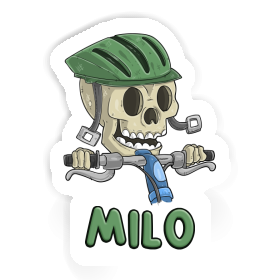 Milo Sticker Biker Image