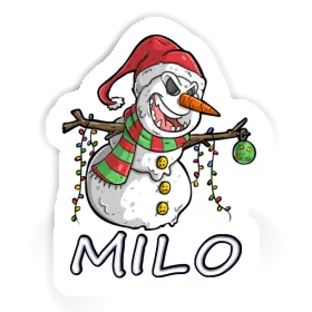 Snowman Sticker Milo Image