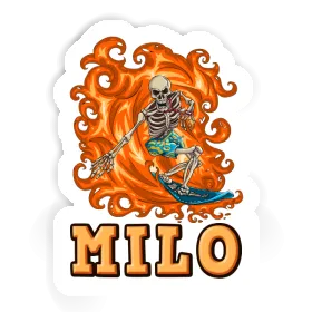 Sticker Surfer Milo Image