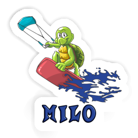 Milo Sticker Kitesurfer Image