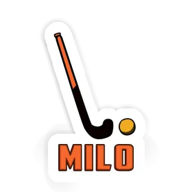 Floorball Stick Sticker Milo Image