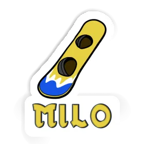 Wakeboard Sticker Milo Image