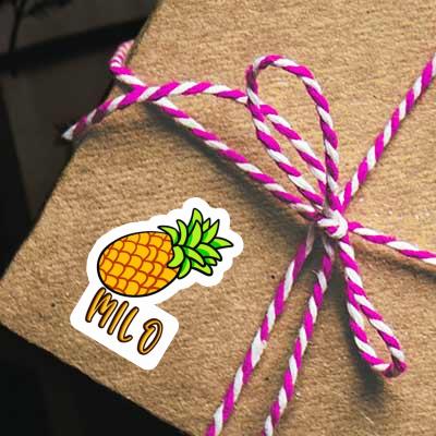 Sticker Pineapple Milo Notebook Image