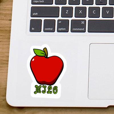 Sticker Apple Milo Laptop Image