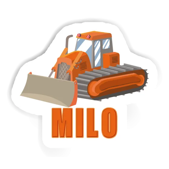 Milo Autocollant Pelleteuse Laptop Image