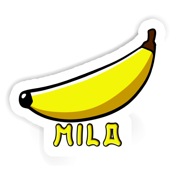 Banana Sticker Milo Notebook Image