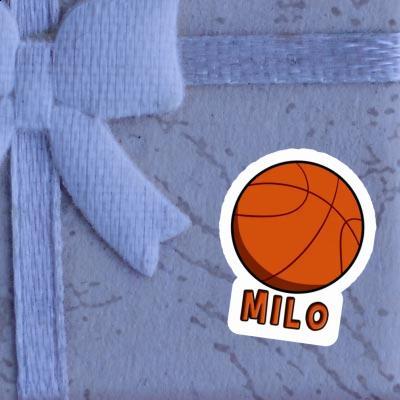 Milo Sticker Basketball Laptop Image