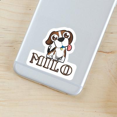 Sticker Beagle Milo Gift package Image