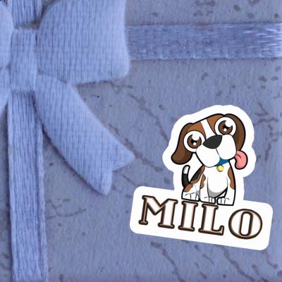 Sticker Milo Beagle Laptop Image