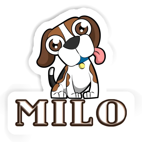 Sticker Beagle Milo Image