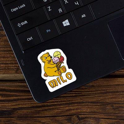 Sticker Milo Ice Cream Notebook Image