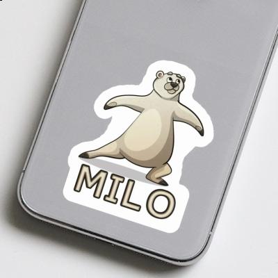 Yoga Bear Sticker Milo Gift package Image