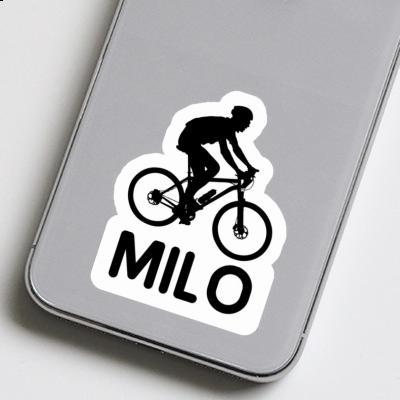 Sticker Milo Biker Notebook Image