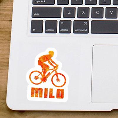 Biker Aufkleber Milo Laptop Image