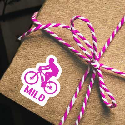 Sticker Milo Biker Image