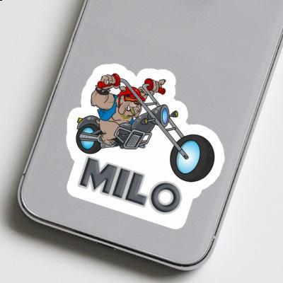 Autocollant Motard Milo Gift package Image