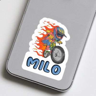 Sticker Biker Milo Image