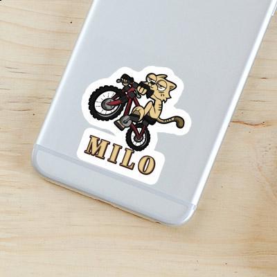 Milo Sticker Fahrradkatze Notebook Image