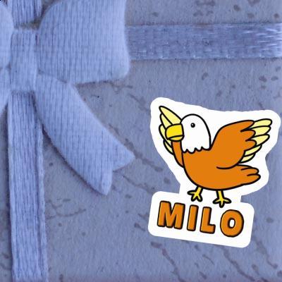 Sticker Milo Bird Laptop Image