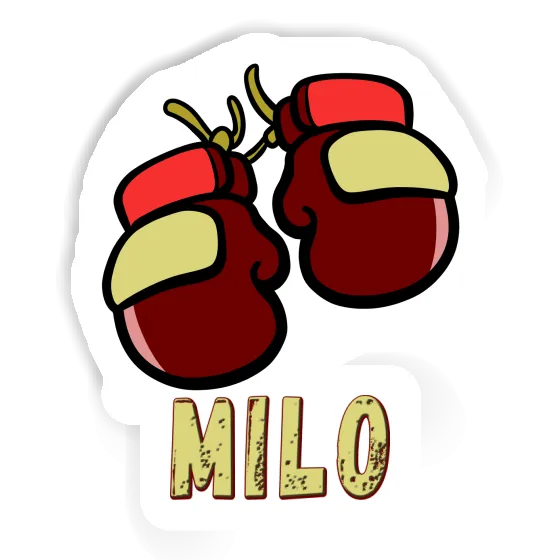 Milo Sticker Boxing Glove Laptop Image