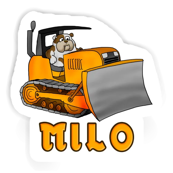 Autocollant Bulldozer Milo Gift package Image