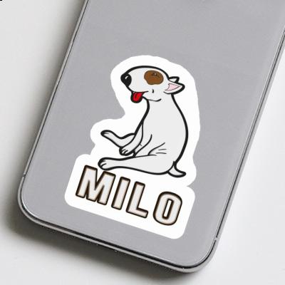 Milo Sticker Bull Terrier Laptop Image