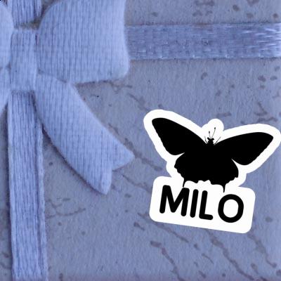 Milo Autocollant Papillon Notebook Image