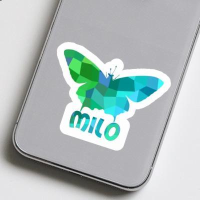 Milo Sticker Butterfly Notebook Image