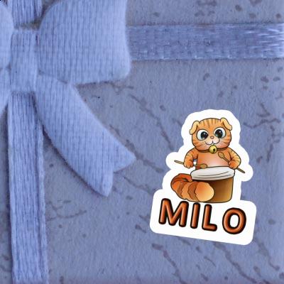 Milo Sticker Trommlerin Notebook Image