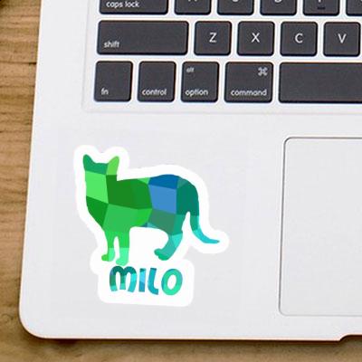 Autocollant Milo Chat Laptop Image