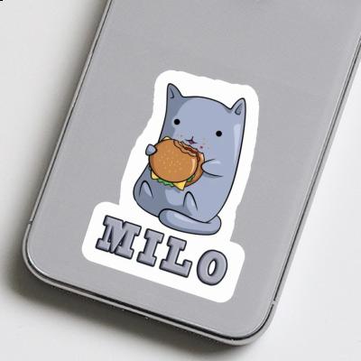 Sticker Cat Milo Notebook Image