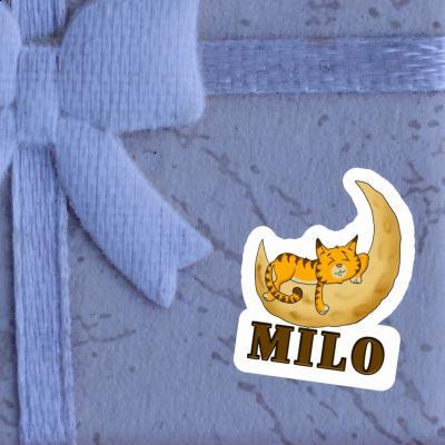 Sticker Sleeping Cat Milo Gift package Image