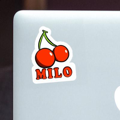 Autocollant Milo Cerise Laptop Image