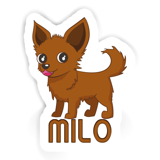 Aufkleber Chihuahua Milo Gift package Image