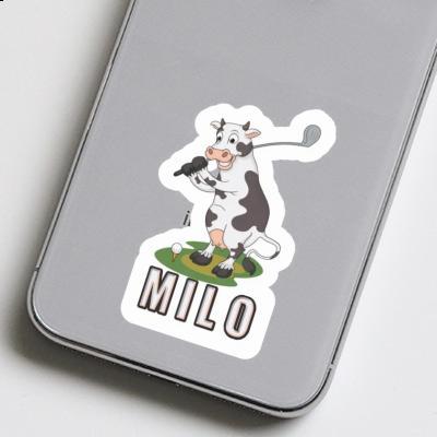 Autocollant Vache Milo Image