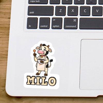 Milo Autocollant Vache Notebook Image